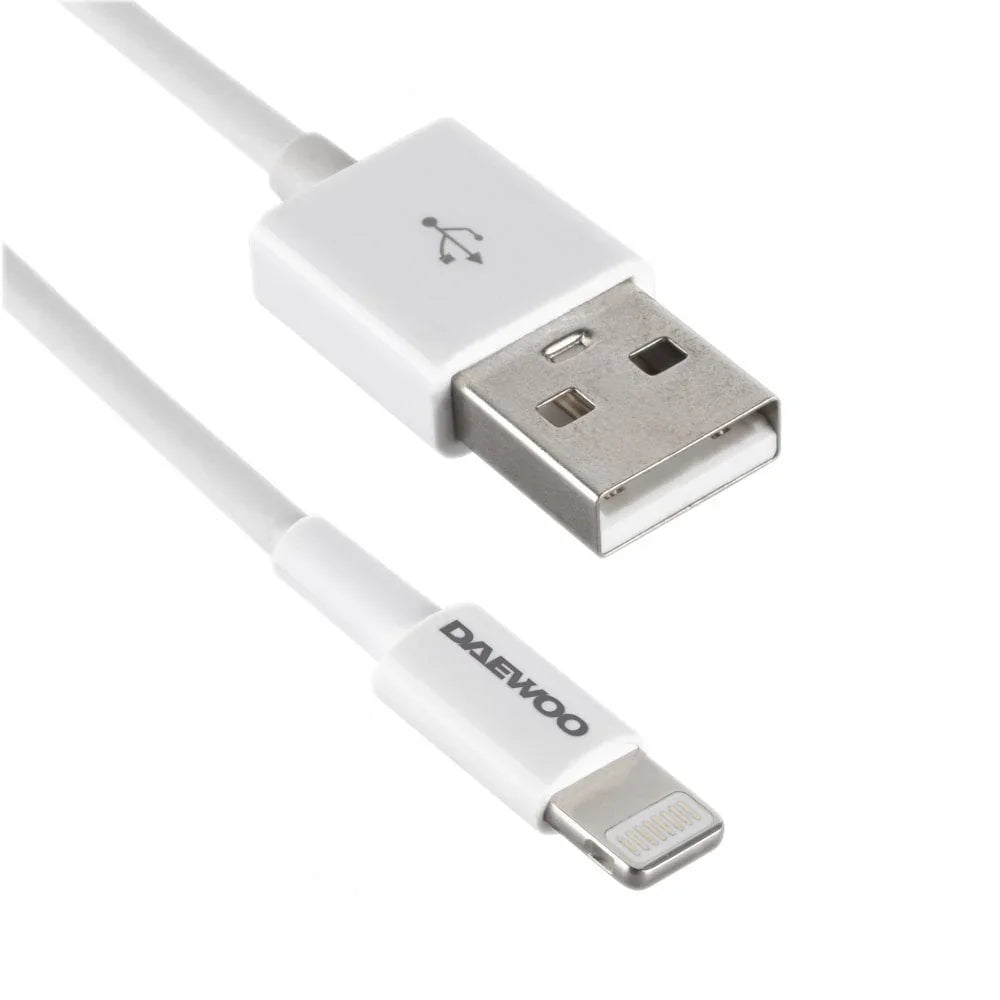 Daewoo 3 Metre USB-A To 8 Pin Lightning Charge Cable