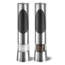 Cole and Mason Richmond Electronic Salt & Pepper Mill Set H90180P - Cloud Nine Stores