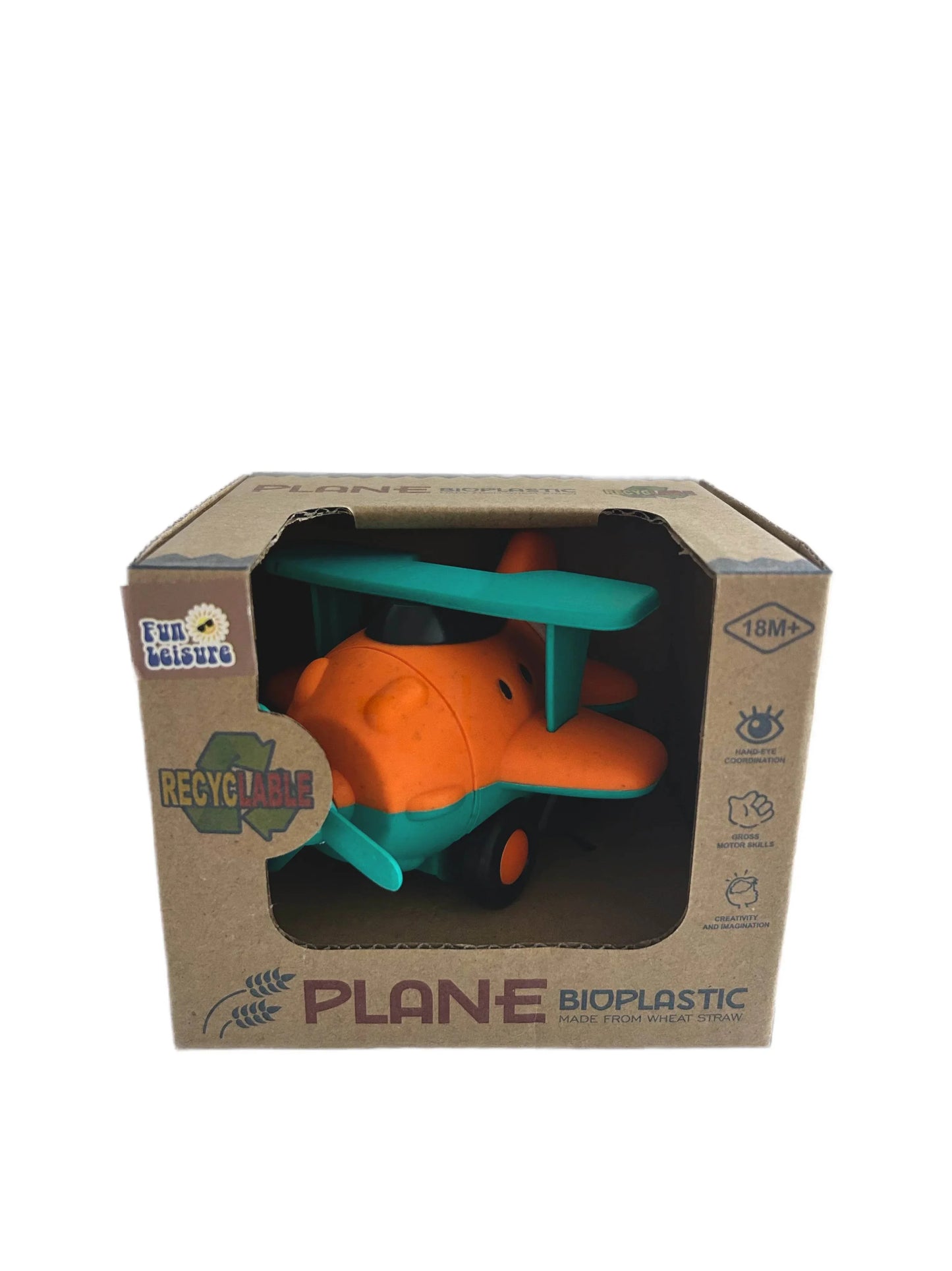 Plane Orange - Bioplastic - Cloud Nine Stores