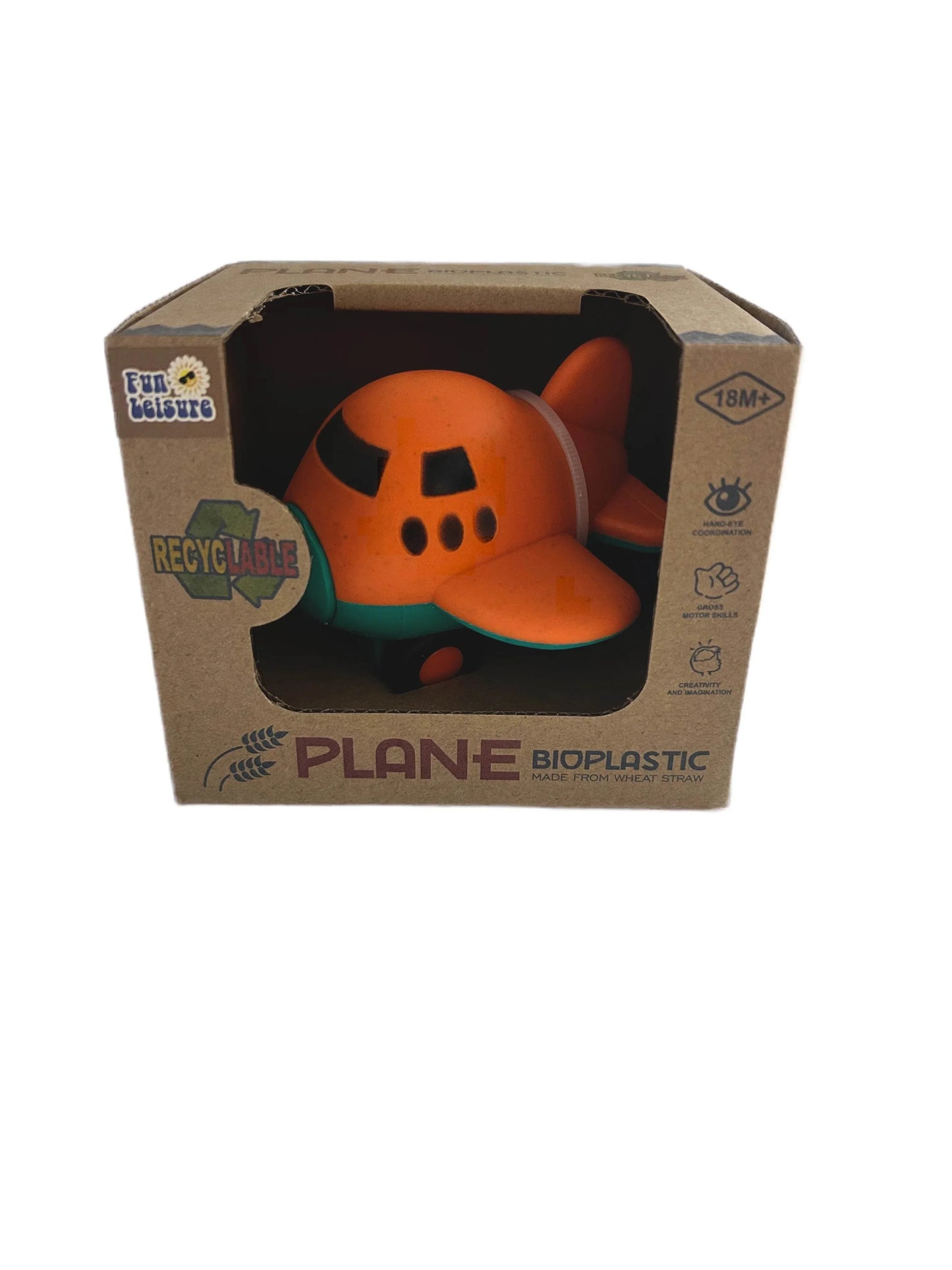 Airplane Orange - Bioplastic - Cloud Nine Stores