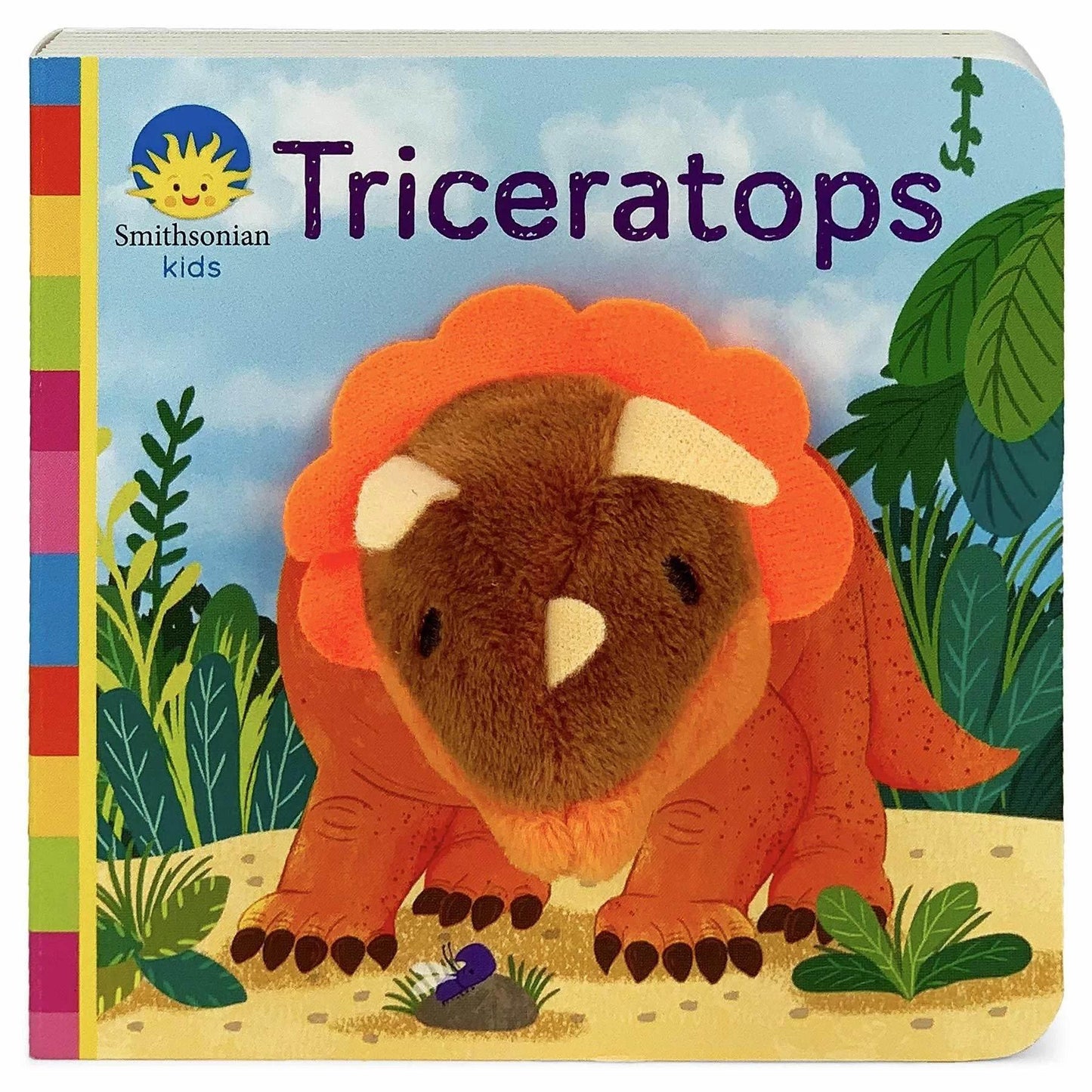 Finger Puppet Book - Triceratops - Cloud Nine Stores