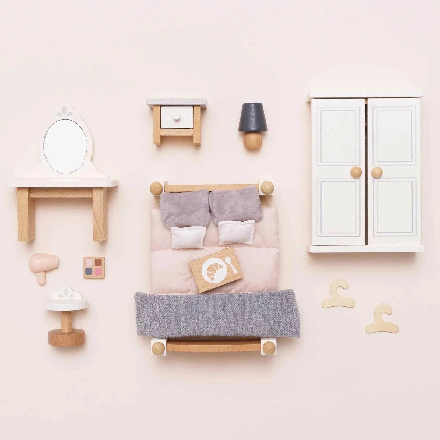 Wooden Dolls House Bedroom Set - Le Toy Van - Cloud Nine Stores