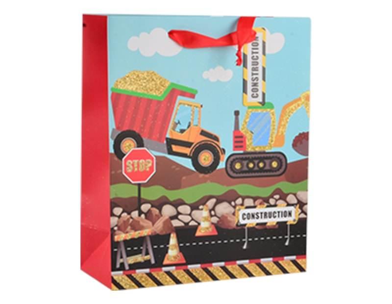 Childrens Glitter Large Gift Bag 30x42x12cm - Cloud Nine Stores