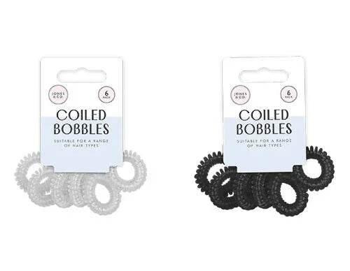 Coiled Hair Bands - 6 Pack - Cloud Nine Stores