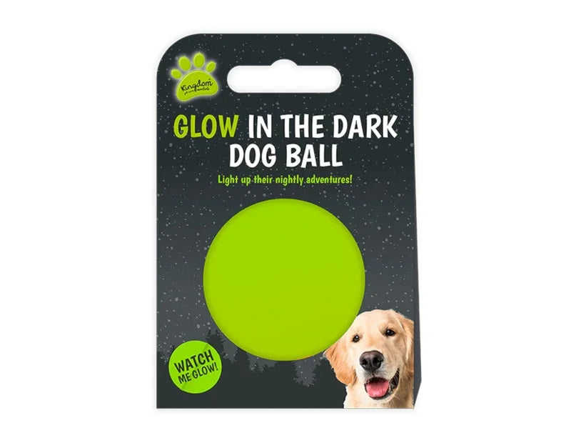 Glow In The Dark Dog Ball - Cloud Nine Stores