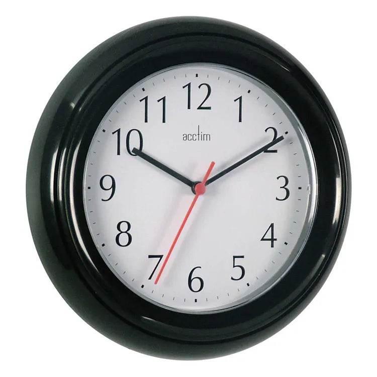 Wycombe Kitchen Wall Clock Silver/Black/White - Cloud Nine Stores