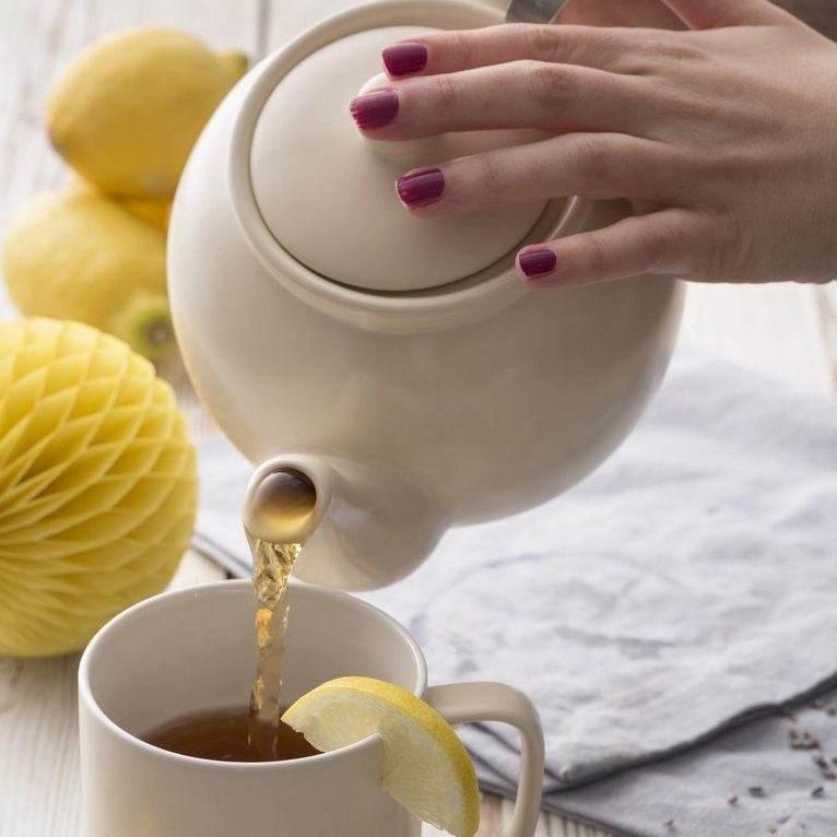 Price & Kensington 450ml Matt Cream 2 Cup Teapot - Cloud Nine Stores