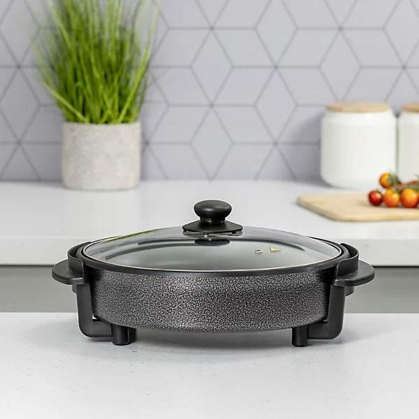 Quest 35410 Electric Cooker Pan with Lid - Cloud Nine Stores