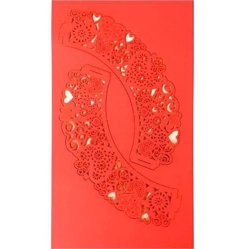 Culpitt Red Hearts Cupcake Wraps - Pack of 12 - Cloud Nine Stores