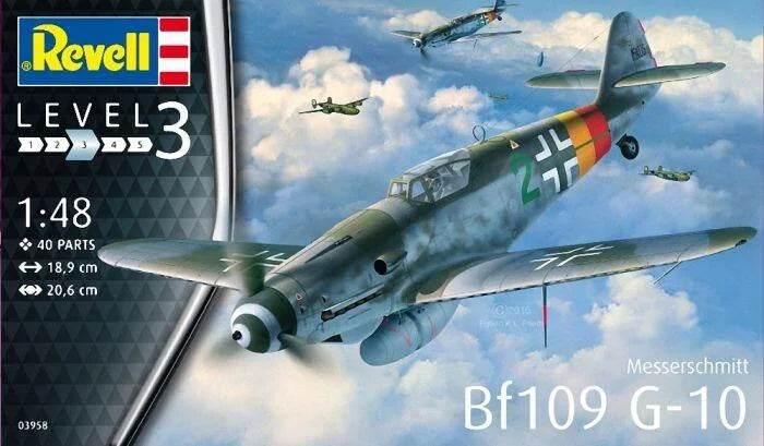 Revell 03958 Messerschmitt Bf 109 G-10 - Cloud Nine Stores