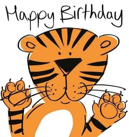 Tiger Happy Birthday - Cloud Nine Stores