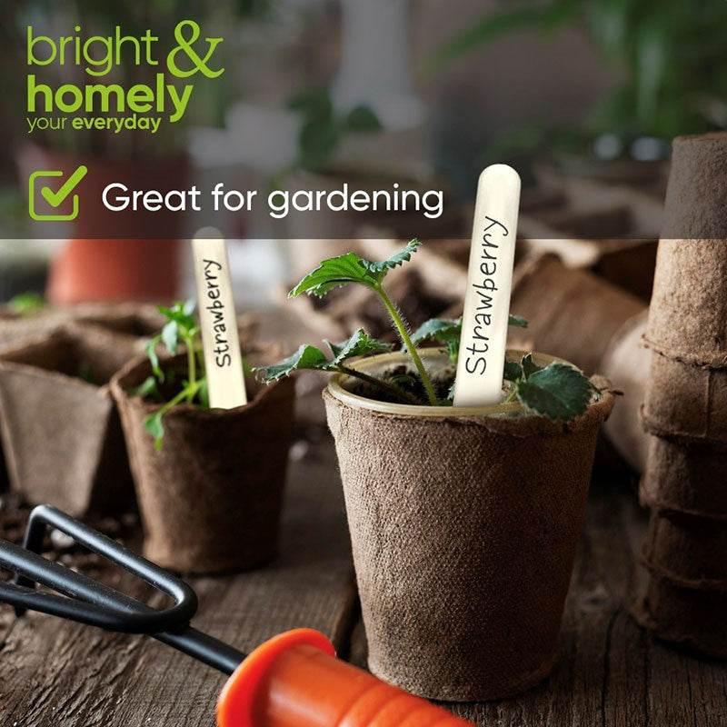 BRIGHT & HOMELY PLANT LABELS 50PCS - Cloud Nine Stores