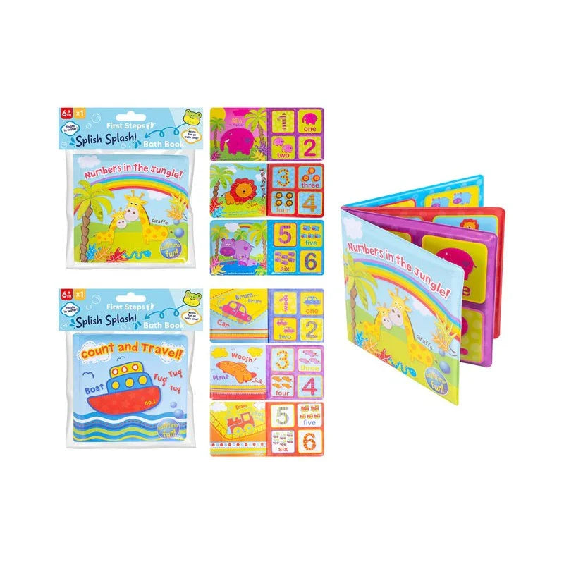 FIRST STEPS BATH BOOK - Cloud Nine Stores