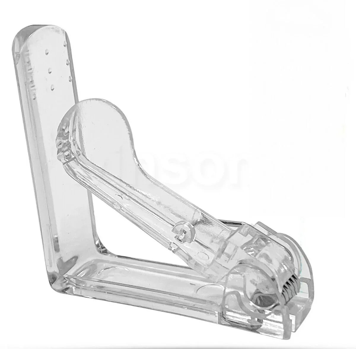 Chef Aid Tablecloth Clips - Pack of 4 - Spring Loaded Clear Transparent - Cloud Nine Stores