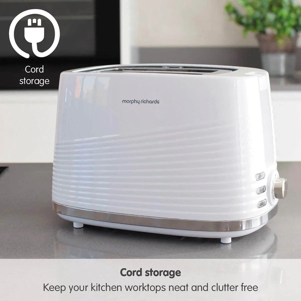 Morphy Richards 2 Slice Toaster 850w Cornflower Blue - Cloud Nine Stores