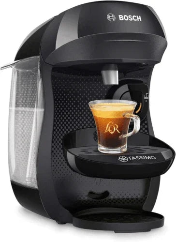 Tassimo TAS1002NGB Happy Pod Coffee Machine - Black - Cloud Nine Stores