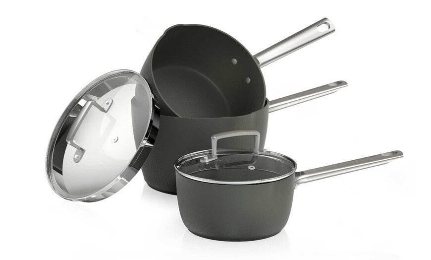 Tower T90991 3 Piece Saucepan Set With Pouring Spouts - Cloud Nine Stores