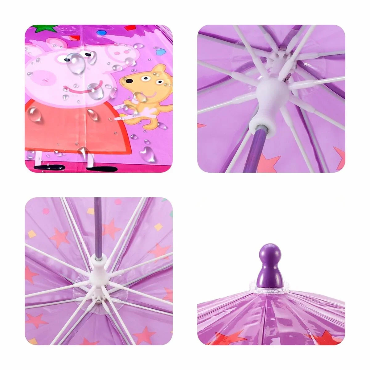 PEPPA PIG Purple Umbrella - Cloud Nine Stores