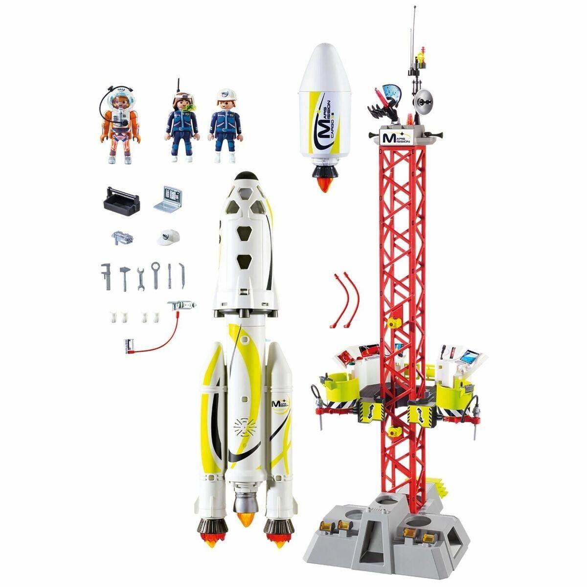 Playmobil 9488 Space Mars Mission Rocket with Launch Site with Lights and Sound - Cloud Nine Stores
