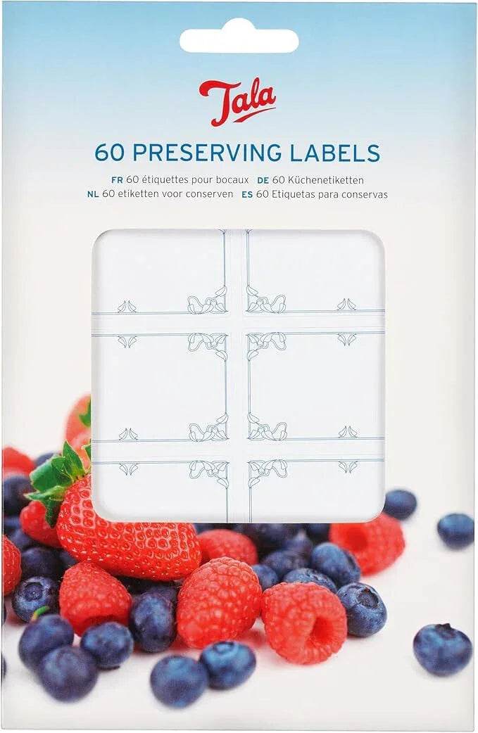 TALA PRESERVING LABELS 60PK - Cloud Nine Stores