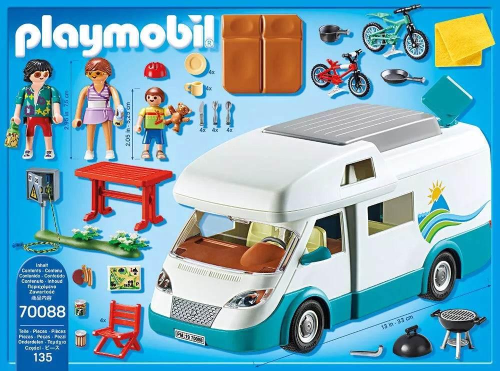 Playmobil - Family Camper - 70088 - Cloud Nine Stores