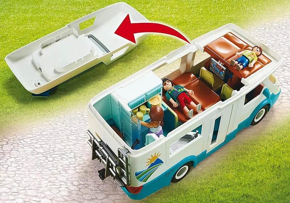 Playmobil - Family Camper - 70088 - Cloud Nine Stores
