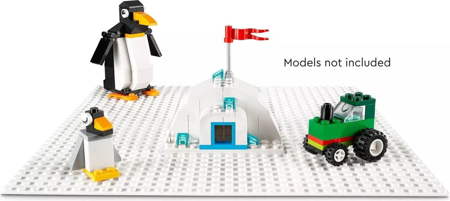 LEGO Classic White Baseplate 32x32 Building Board 11026 - Cloud Nine Stores