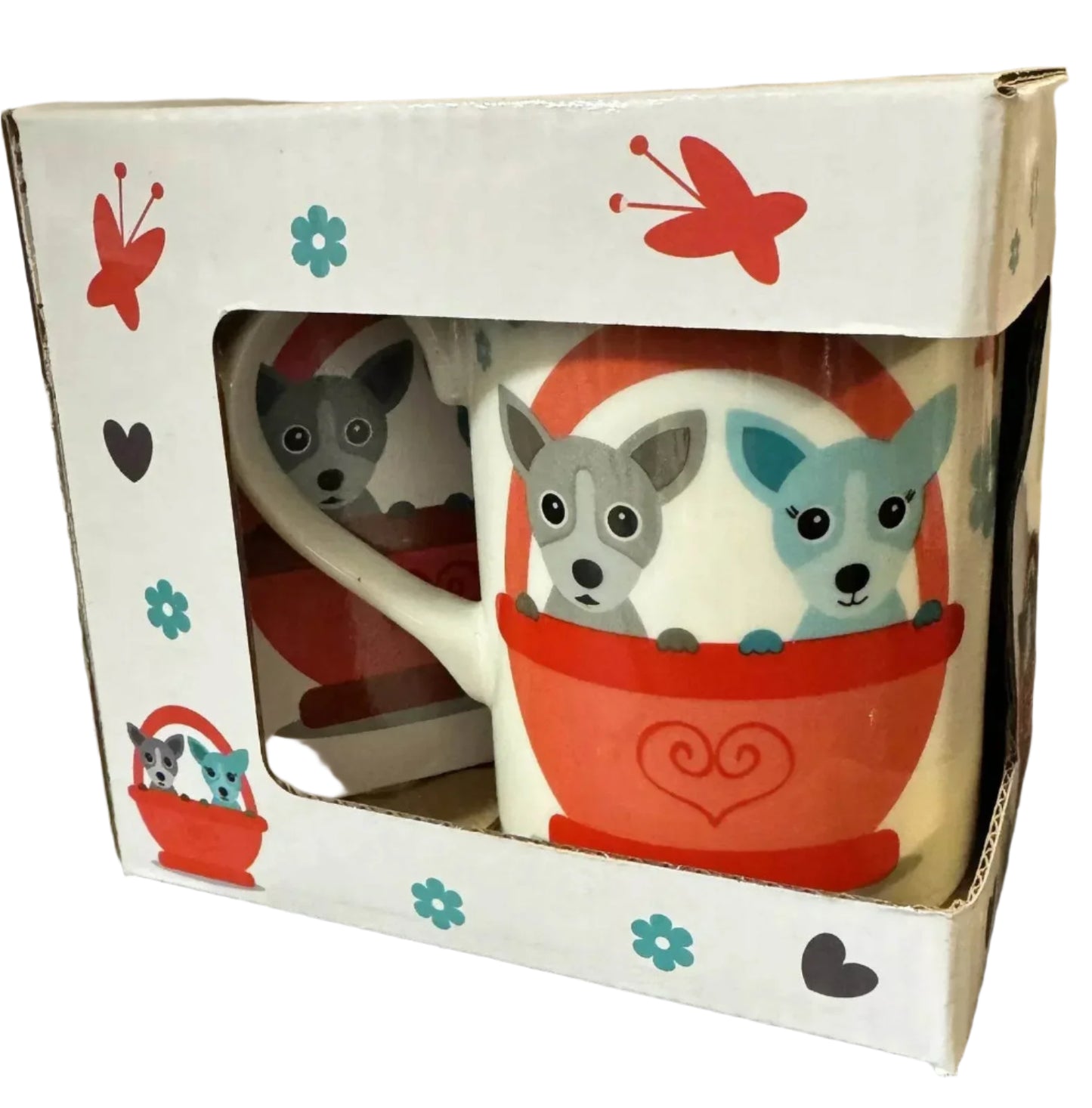 Dog Mug & Coaster Gift Set - Cloud Nine Stores