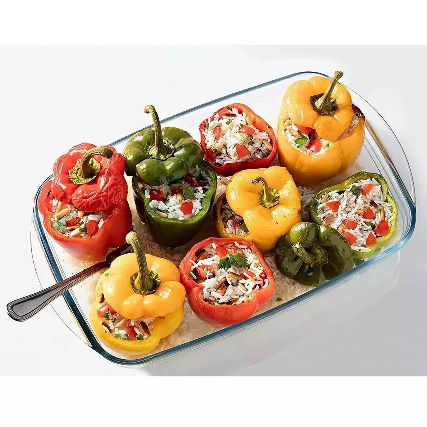 Ocuisine Rectangular Glass Roaster Dish 39x24cm - Cloud Nine Stores Cloud Nine Stores