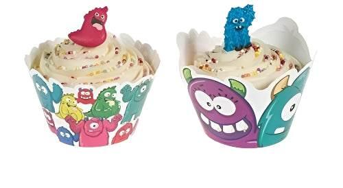 Culpitt Monster Cupcake Wrappers x 12 - Cloud Nine Stores