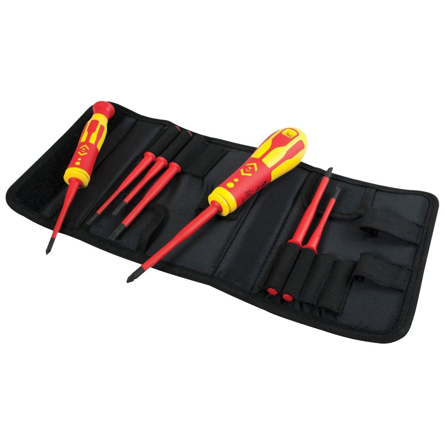 CK Tools T4925 1000V VDE Interchangeable Slim Bladed Screwdriver Set - Cloud Nine Stores