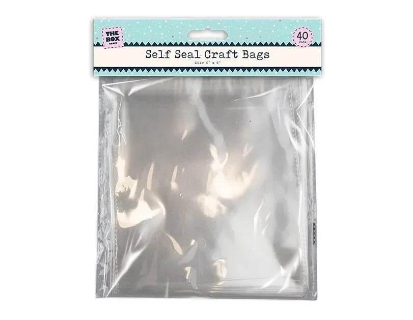 Self Seal Craft Bags 40pk - Cloud Nine Stores
