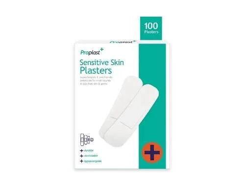 Sensitive Skin Plasters - 100 Pack - Cloud Nine Stores