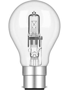10 x Ever Ready 46w (60w equivalent) GLS halogen Light Bulb BC Clear Cloud Nine Stores