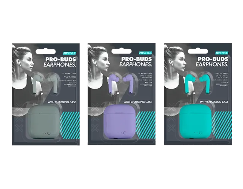 Pro Earbuds with Charging Case Cloud Nine Stores