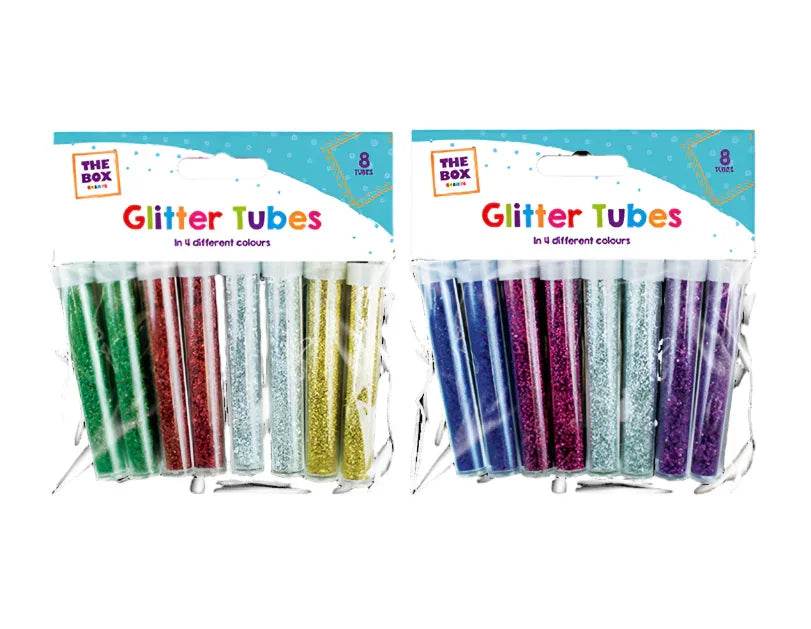 Glitter Tubes - 8 Pack - Cloud Nine Stores