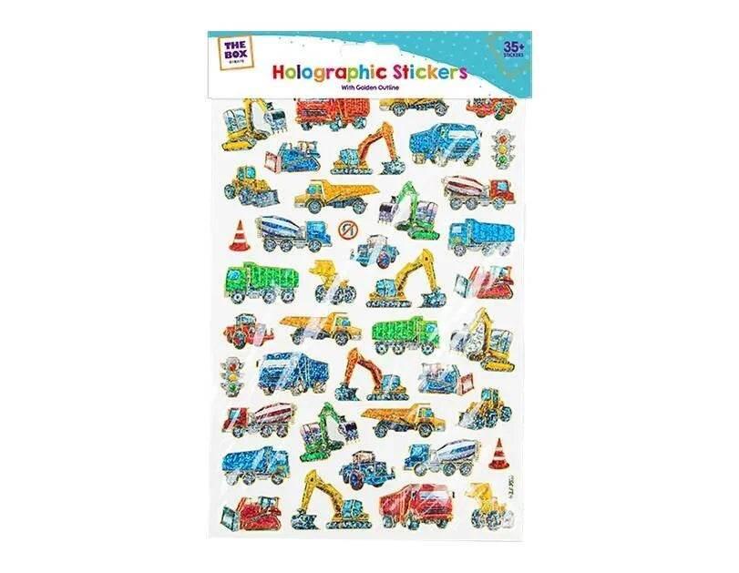 Boys Golden Outline Holographic Stickers - Cloud Nine Stores