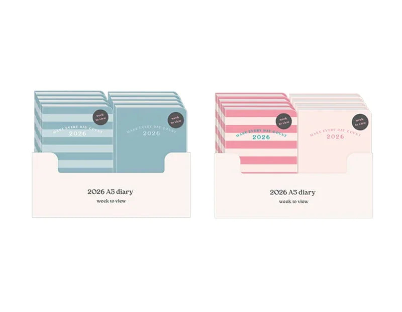 2026 Diary Week To View - Cloud Nine Stores