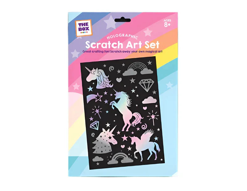 Scratch Art Holographic Unicorn - Cloud Nine Stores