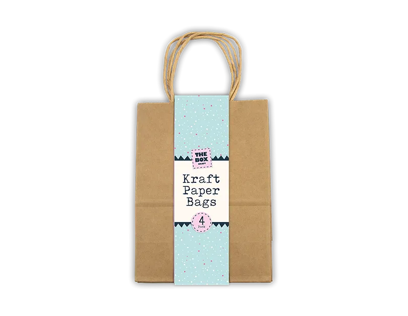 Kraft Bags 4pk Cloud Nine Stores
