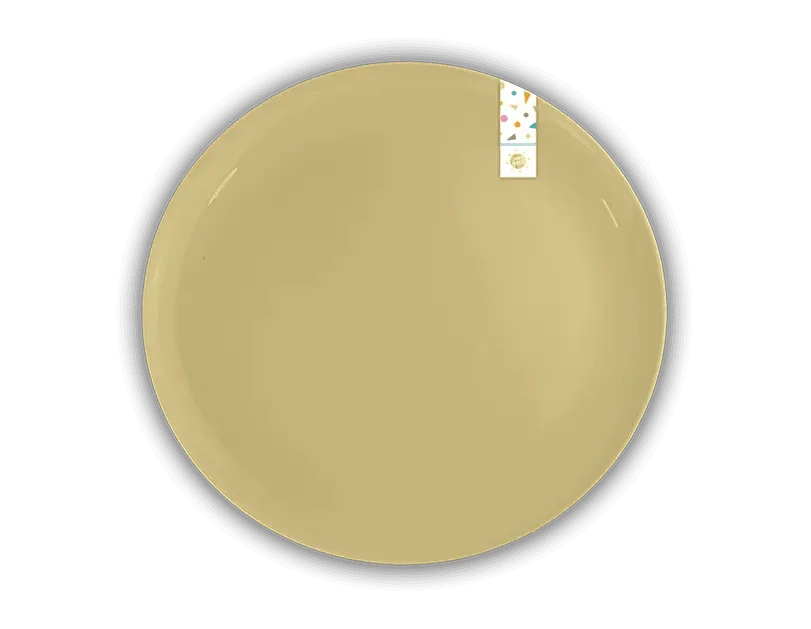 Summer Plastic Plate Dia. 25cm 2pk - Cloud Nine Stores