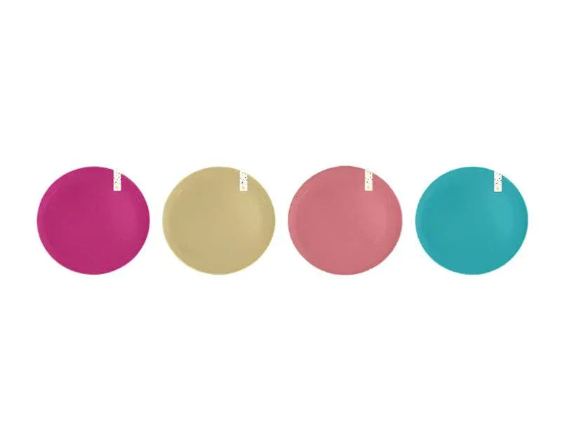 Summer Plastic Plate Dia. 25cm 2pk - Cloud Nine Stores