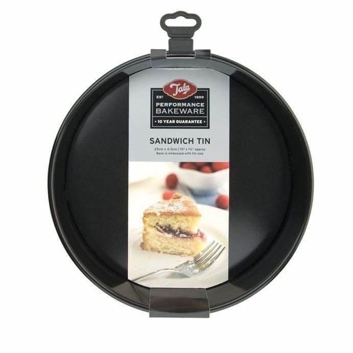 TALA PERFORMANCE NON STICK 25CM LOOSE BASE SANDWICH TIN/PAN - Cloud Nine Stores