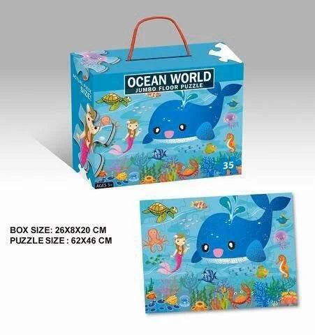 The Underwater World Game Puzzle for Educational Toys - Cloud Nine Stores