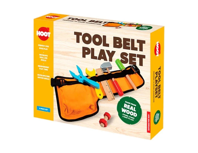 Wooden Tool Belt Play Set - Cloud Nine Stores Cloud Nine Stores