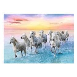 Trefl (37289) - "Galloping White Horses" - 500 pieces puzzle - Cloud Nine Stores