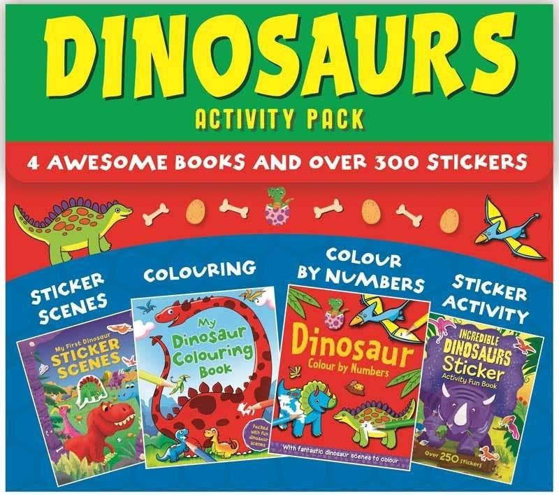 ULTIMATE DINOSAURS ACTIVITY PACK - Cloud Nine Stores