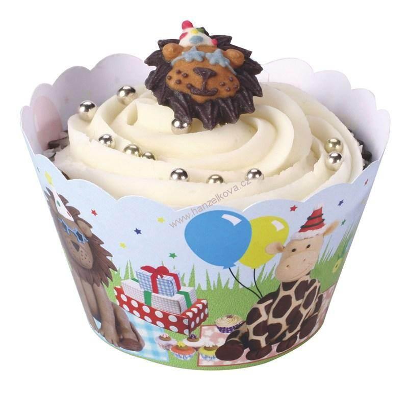 Culpitt Cupcake Wraps - Party animals (12 pcs) - Cloud Nine Stores