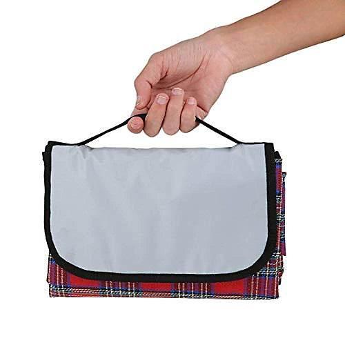 Picnic Rug Waterproof Folding – Outdoor Travel Camping Mat with Carry Handle - Cloud Nine Stores