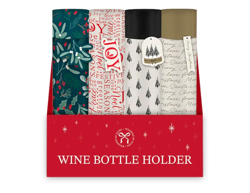 Christmas Bottle Gift Tube - Cloud Nine Stores